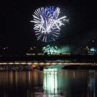 Kölner Lichter 2011 vom Rheinauhafen