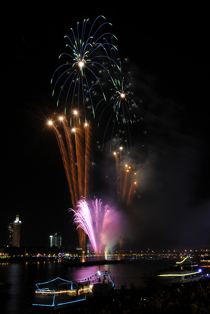 Kölner Lichter 2013 - Feuerwerk 2 -