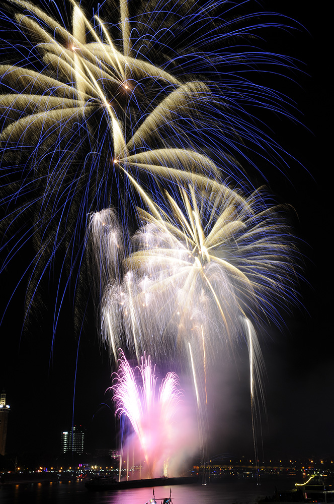 Kölner Lichter 2013 - Feuerwerk 3 -