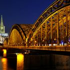 Kölner Lichter vor dem Feuerwerk