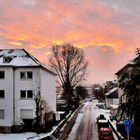 Kölner Morgenhimmel am 25.01.15