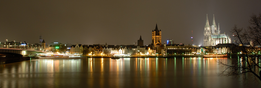 Kölner Nachtpanorama