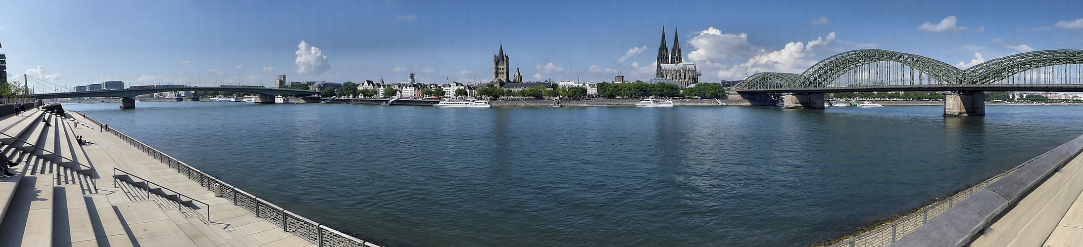 Kölner Rheinpanorama