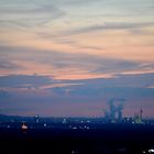 Kölner Skyline im Sonnenuntergang
