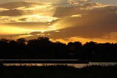 Kölner Sonnenuntergang