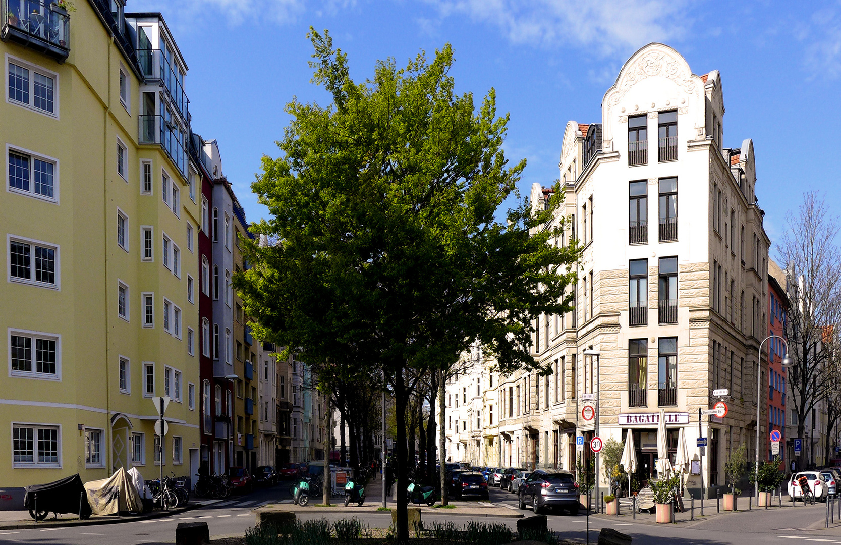 Kölner Straßenecke