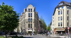 Kölner Straßenkreuzung