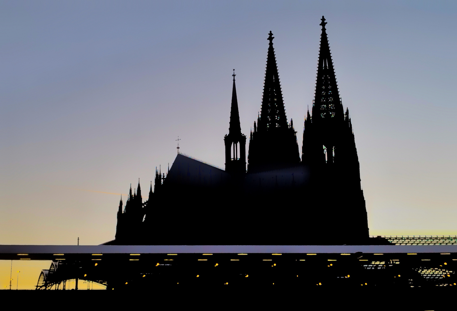 KölnerKlassikerAndersGesehen 20 - Dom Hbf.