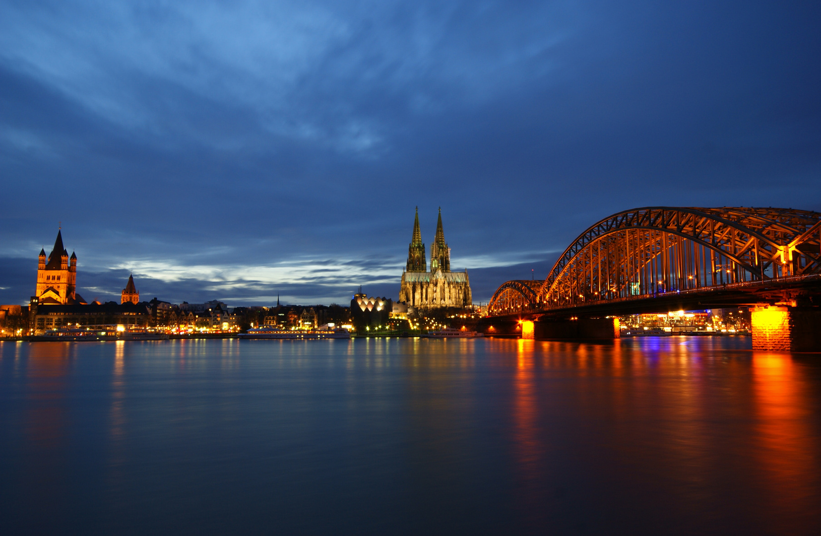 Kölnpanorama mit Dom