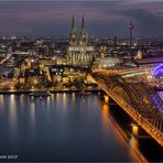 Kölns schönste Aussicht .... mit Blick op der Dom