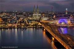 Kölns schönste Aussicht .... mit Blick op der Dom