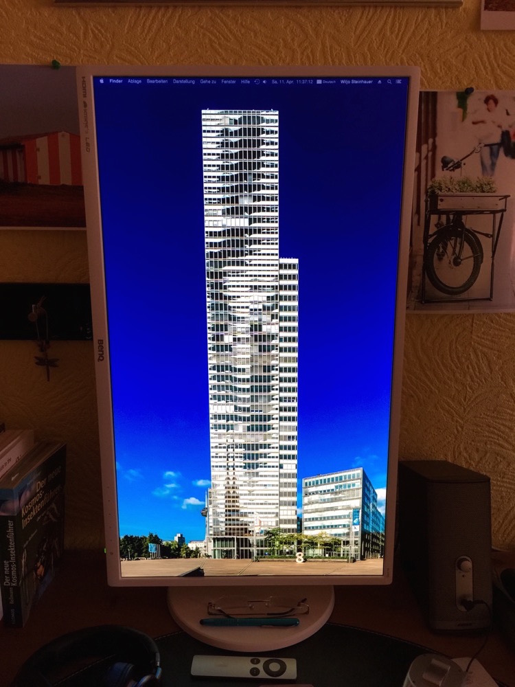 KölnTurm auf dem Monitor