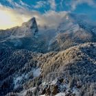 König Watzmann im Winter