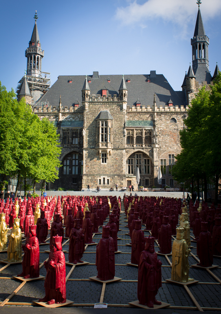 Könige hinter dem Rathaus