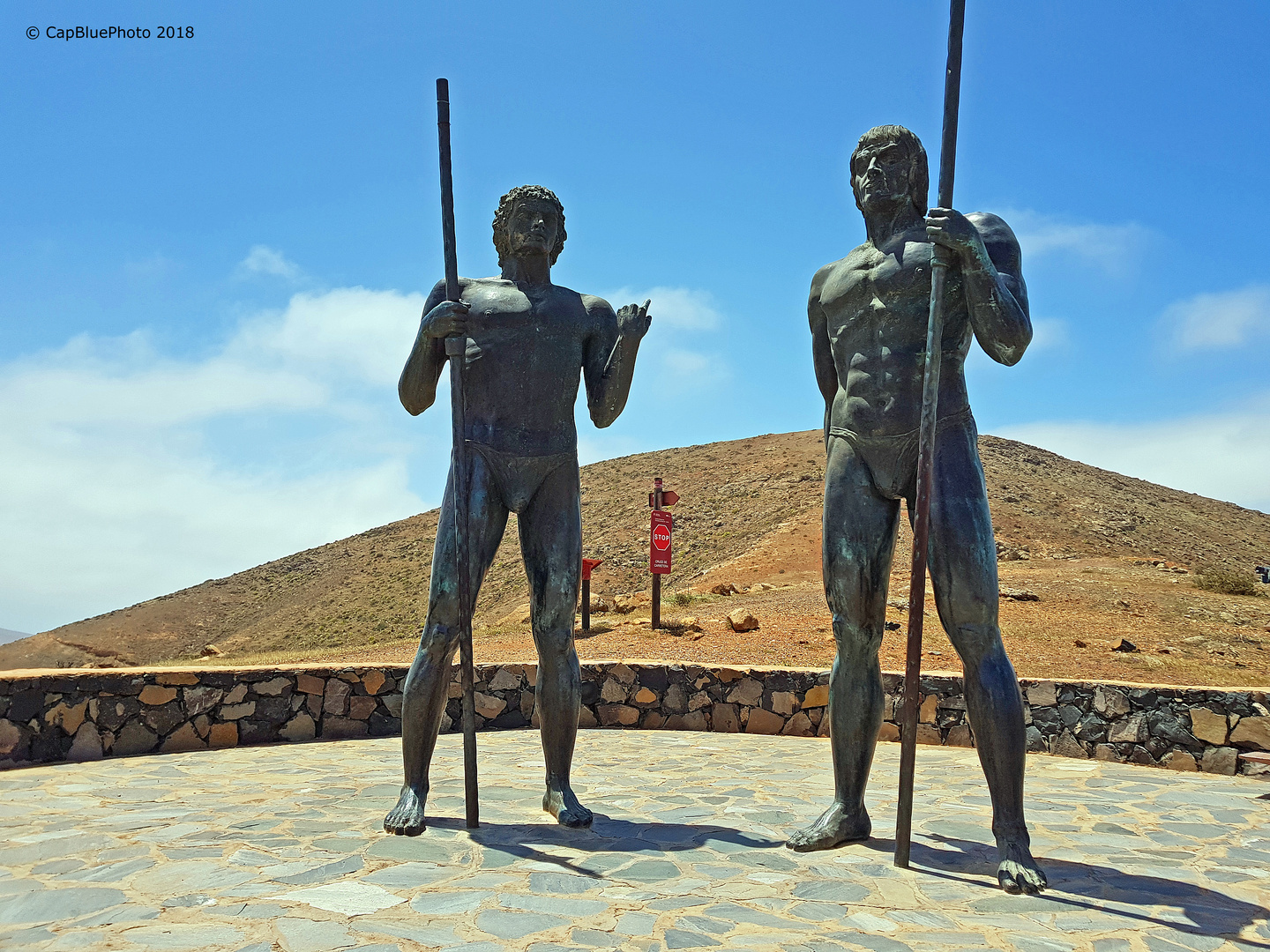 Könige von Fuerteventura Ayose und Guize Mirador Morro