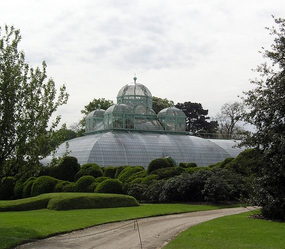 Königl. Gewächshäuser in Laeken/Belgien 2