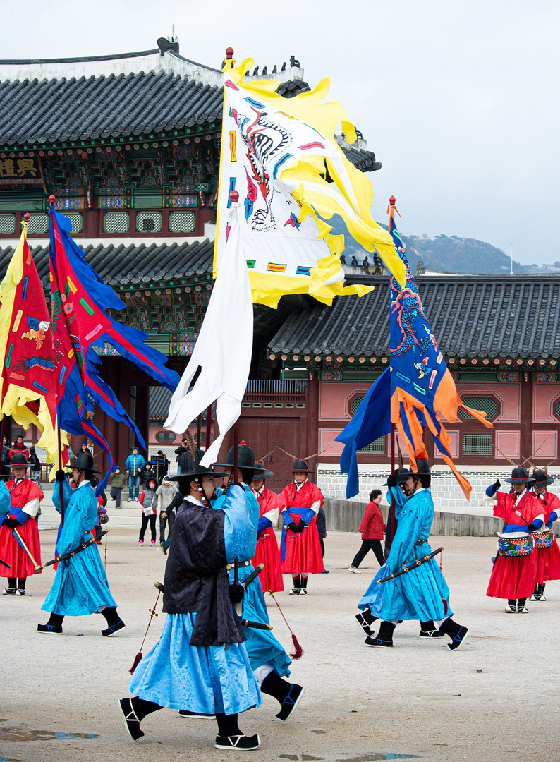 Königliche Wache in Seoul