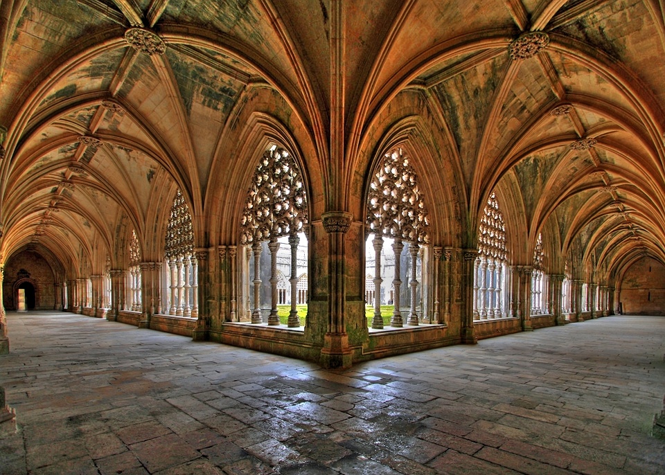 Königlicher Kreuzgang im Kloster Batalha