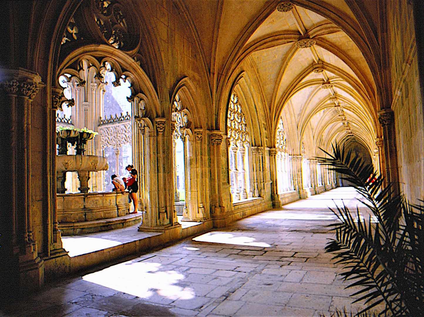 Königlicher Kreuzgang im Kloster Batalha (Portugal)