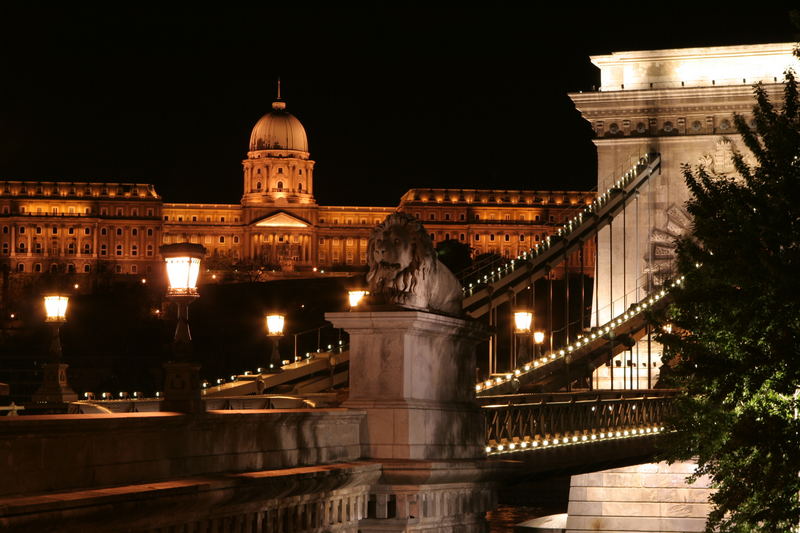 Koenigliches Budapest im Fruehling