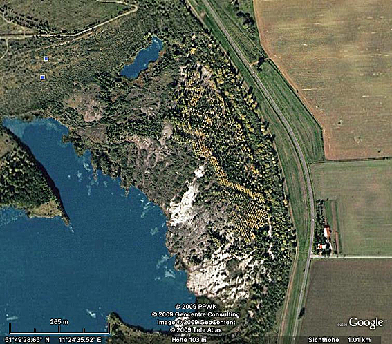 Königsauer-See /Uferbereich ist nicht zu betreten...