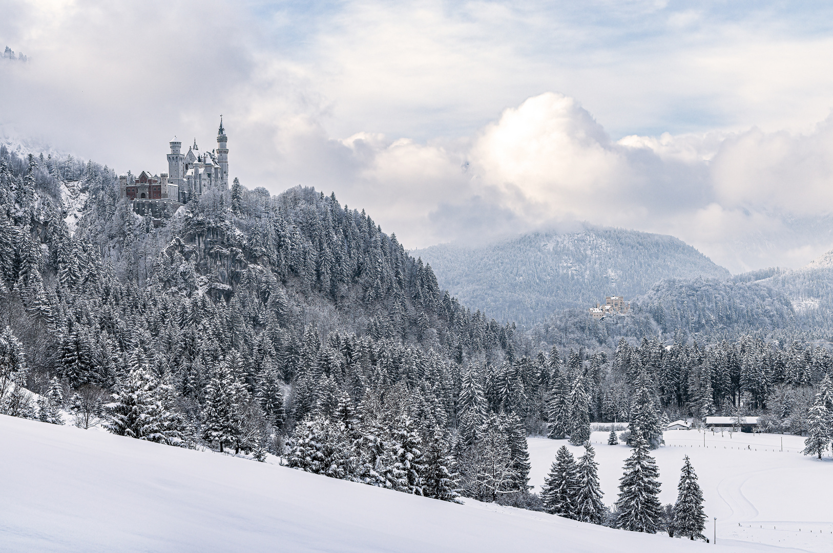 Königschlösser im Winter