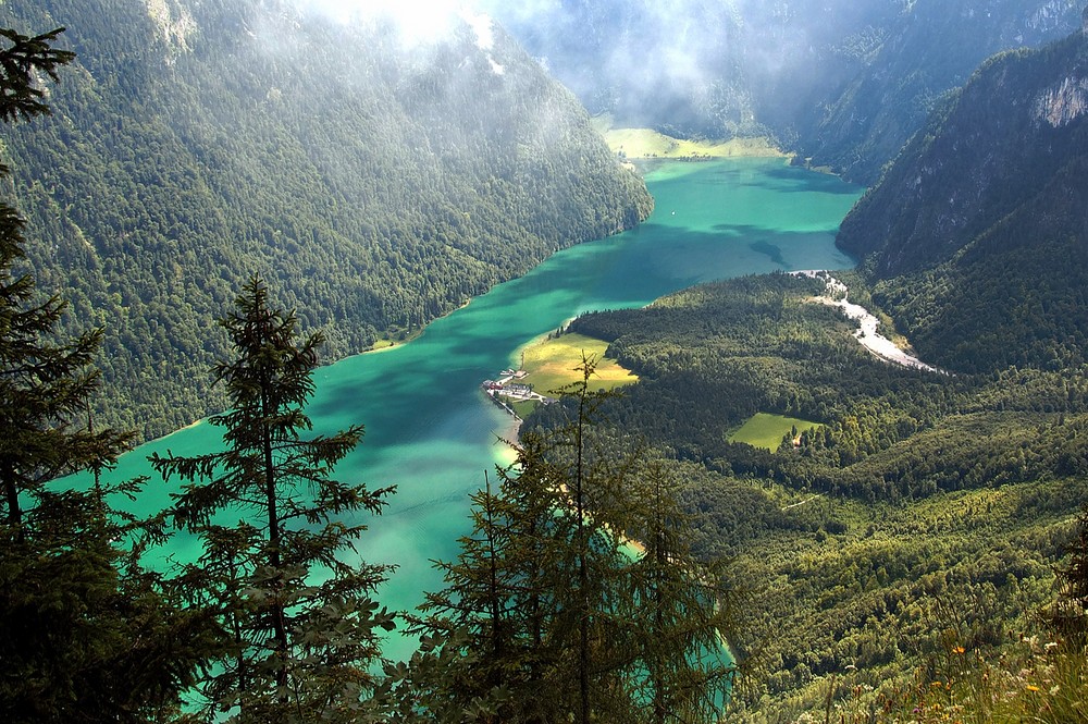 Königsee von oben