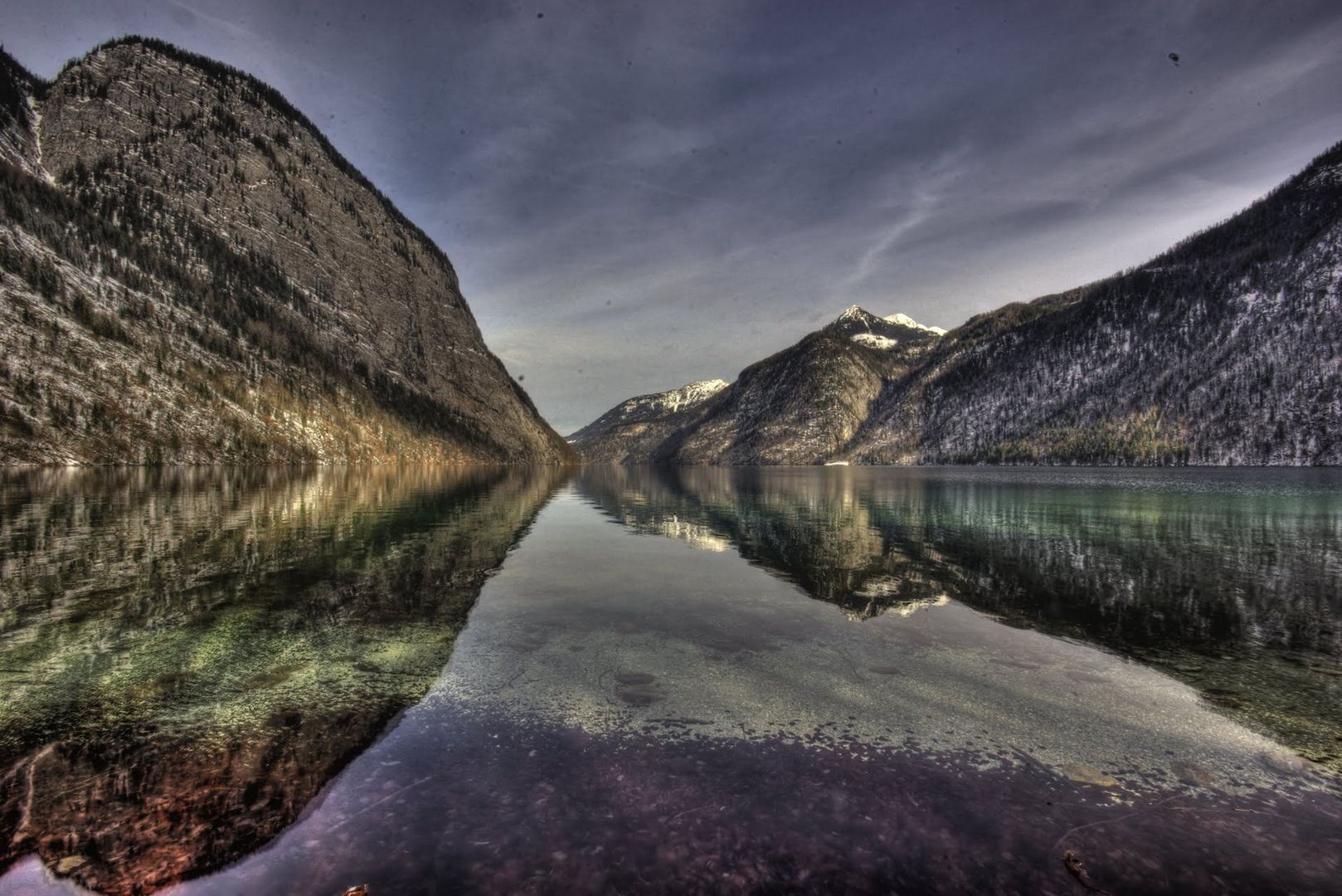 Königsee von St. Bartholomä SPIEGEL