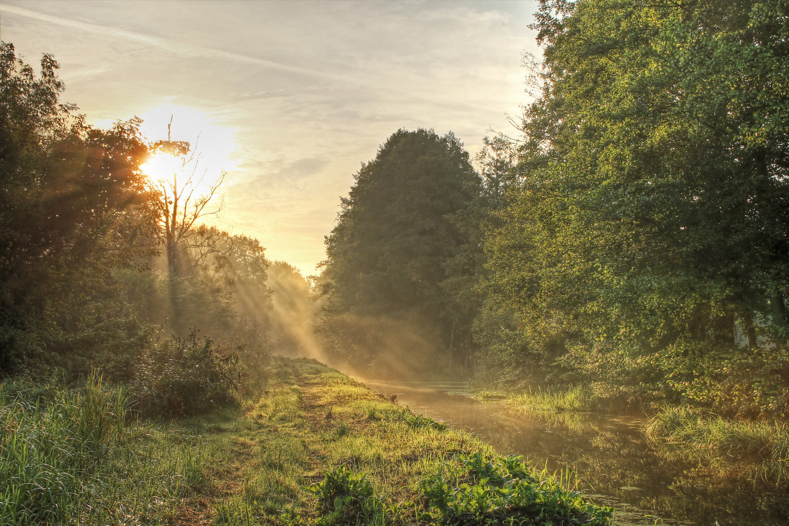 Königsgraben am Morgen