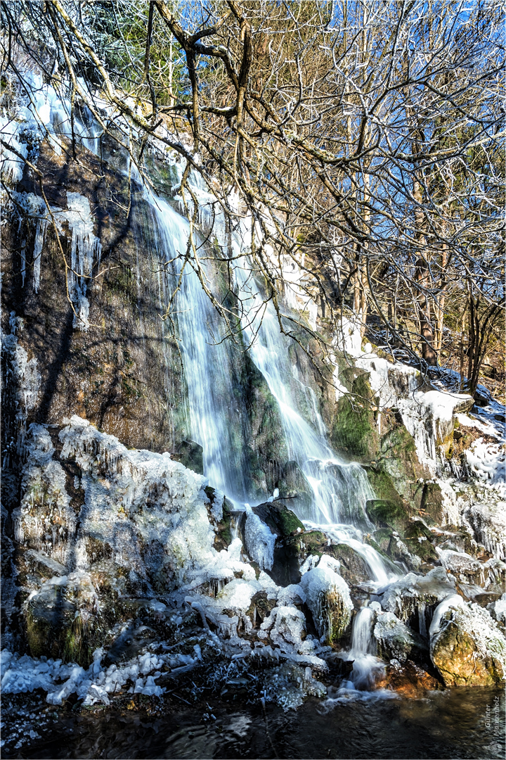 Königshütte, Wasserfall