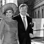 Königspaar der Niederlande, König Willem-Alexander und Königin Máxima  in München am 13. April 2016