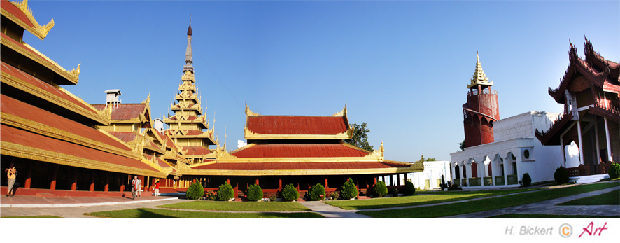 Königspalast in Mandalay