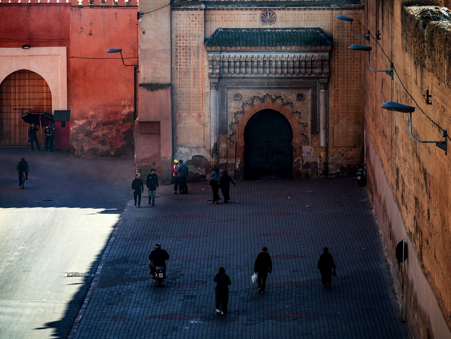 Königspalast in Marrakesch, 16:19