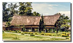 Königspalast in Simalgun - Sumatra