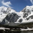 Königspitze und Monte Zebru ( Ortlergruppe )