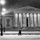 “Königsplatz” in the snow storm N° II | “&#1050;&#1086;&#1088;&#1086;&#1083;&#1077;&#1074;&#1089;&#1