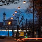 Königsplatz und Heilig-Kreuz-Kirche