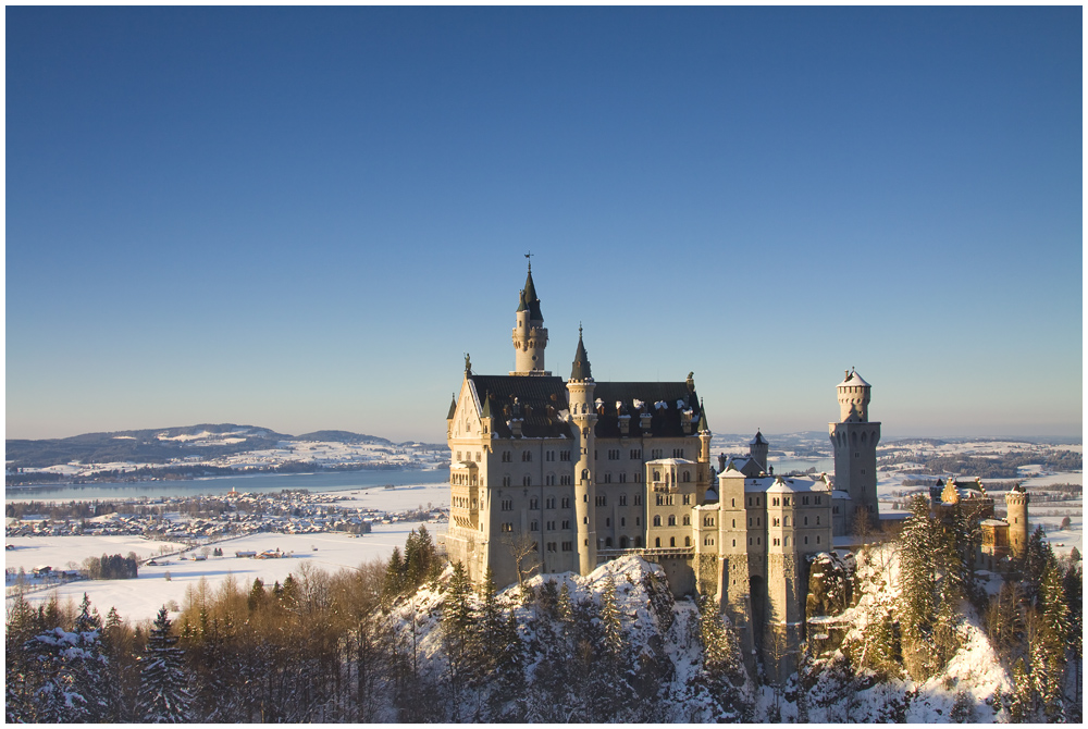 Königsschloss bei Kaiserwetter