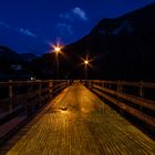 Königssee - Abends am Steg