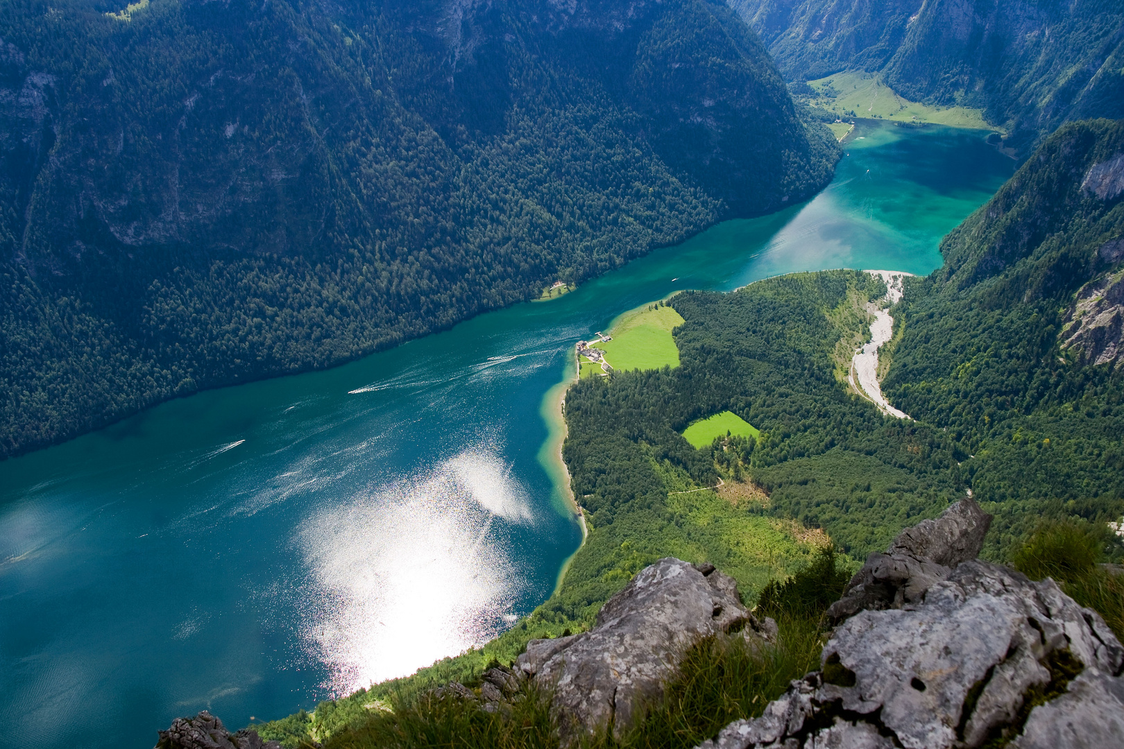 Königssee aus der Vogelperspektive