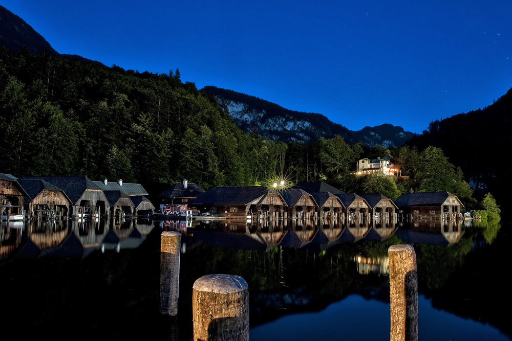 Königssee bei Nacht