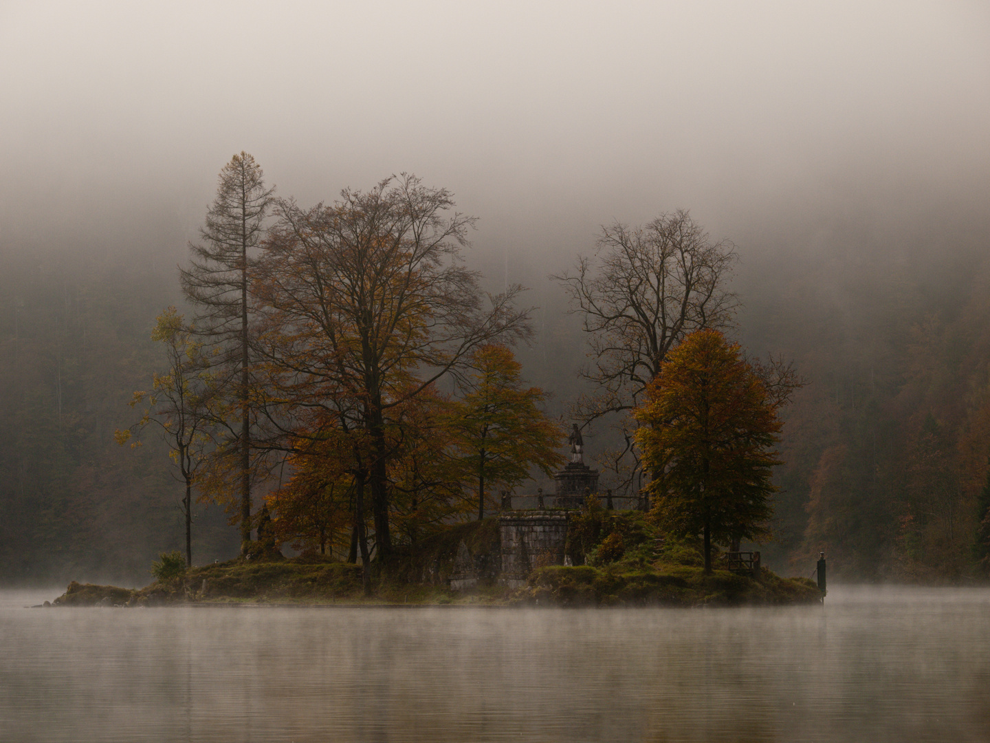 Königssee, Herbstmorgen