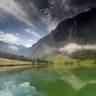 Königssee im Morgennebel