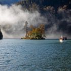 Königssee im Nebel