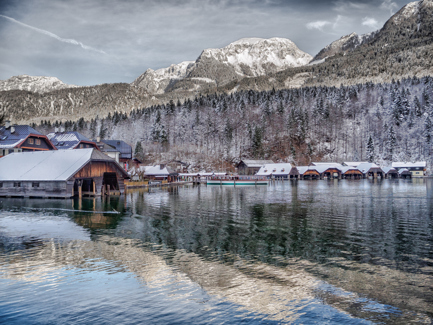 Königssee im Winter