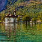 Königssee mit St. Bartholomäus Kirche