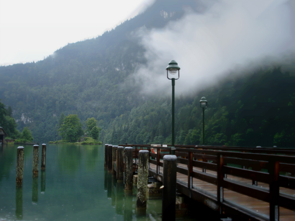 Königssee nach dem Regen