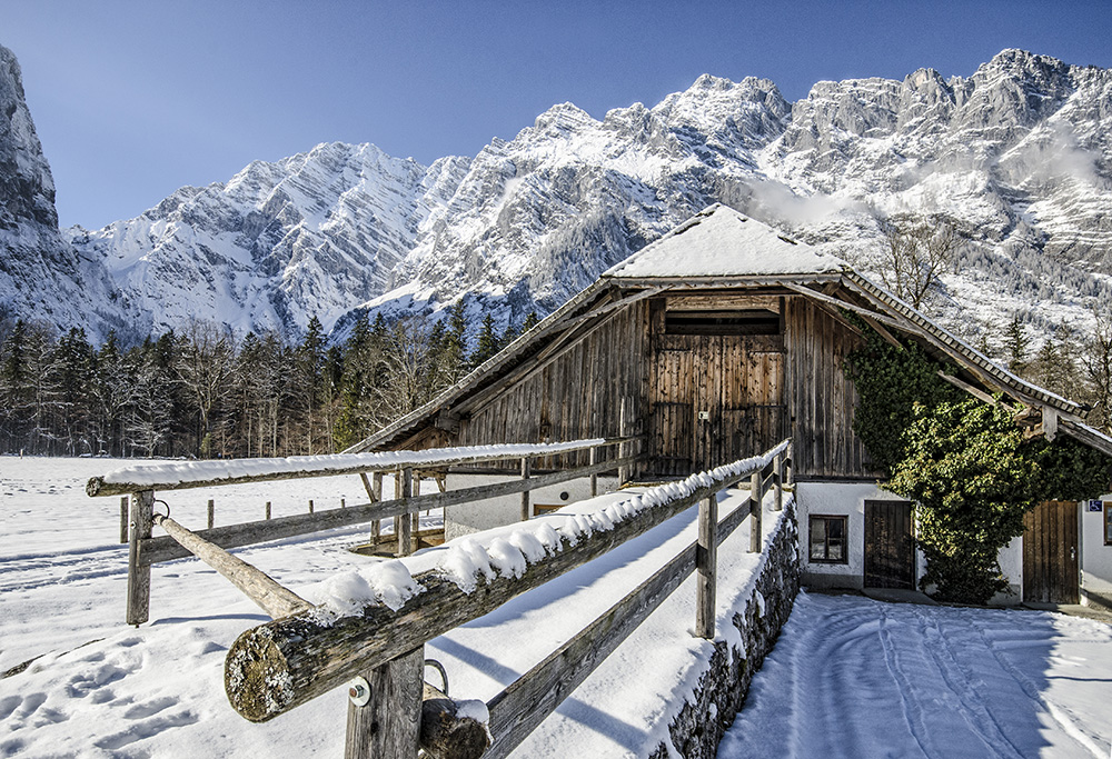 Königssee - St. Bartholomä - Bauernhaus