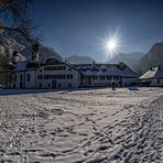 Königssee - St. Bartholomä im Gegenlicht