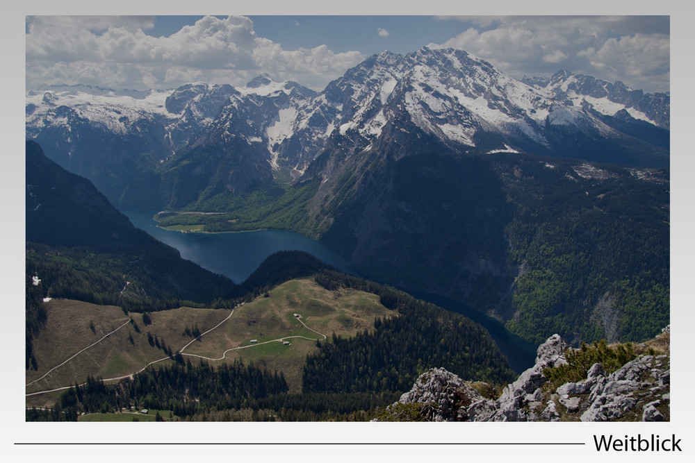 Königssee vom Jenner aus